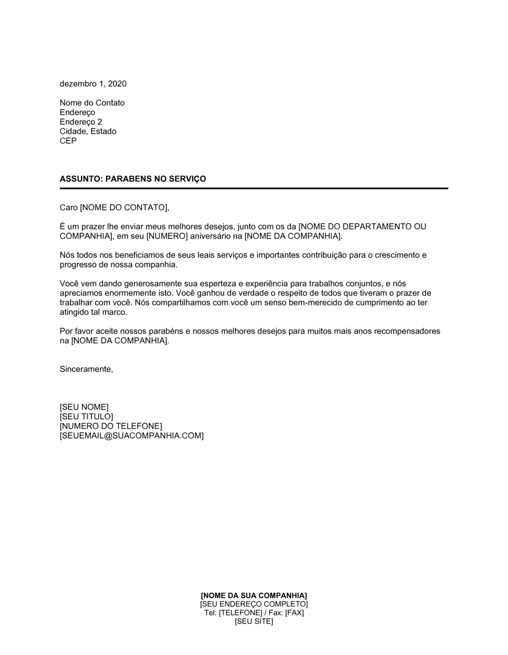 Business-in-a-Box's Parabéns Pelos Serviços