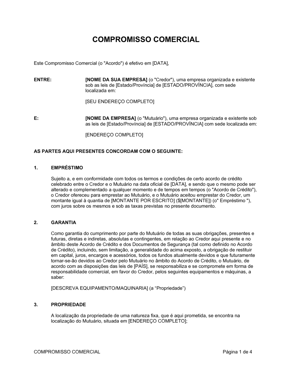 Business-in-a-Box's Penhor Comercial Equipamento e Maquinaria