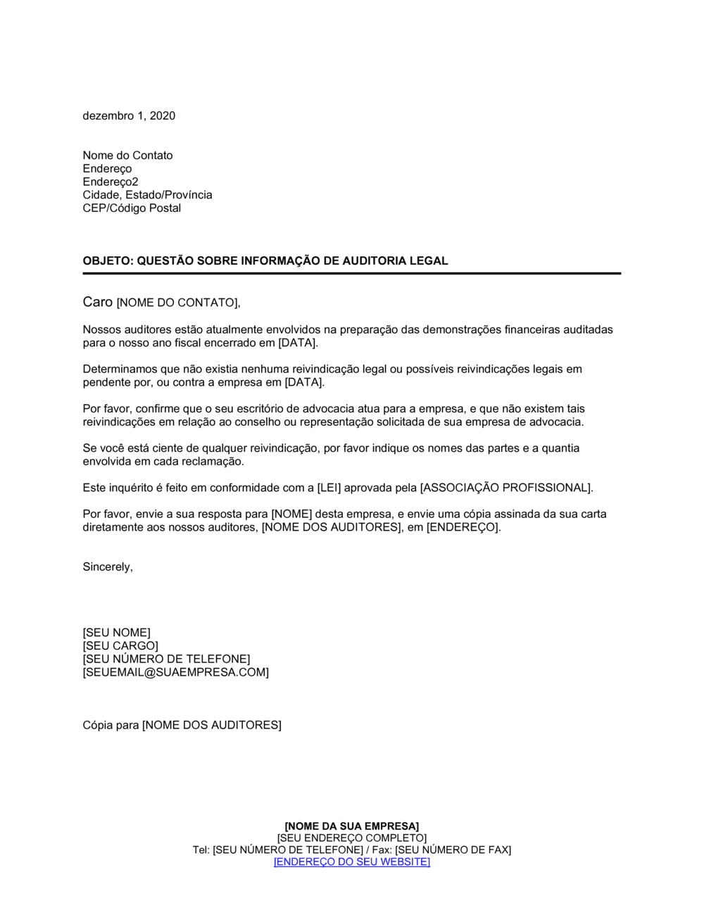 Business-in-a-Box's Pesquisa Legal de Informação de Auditoria