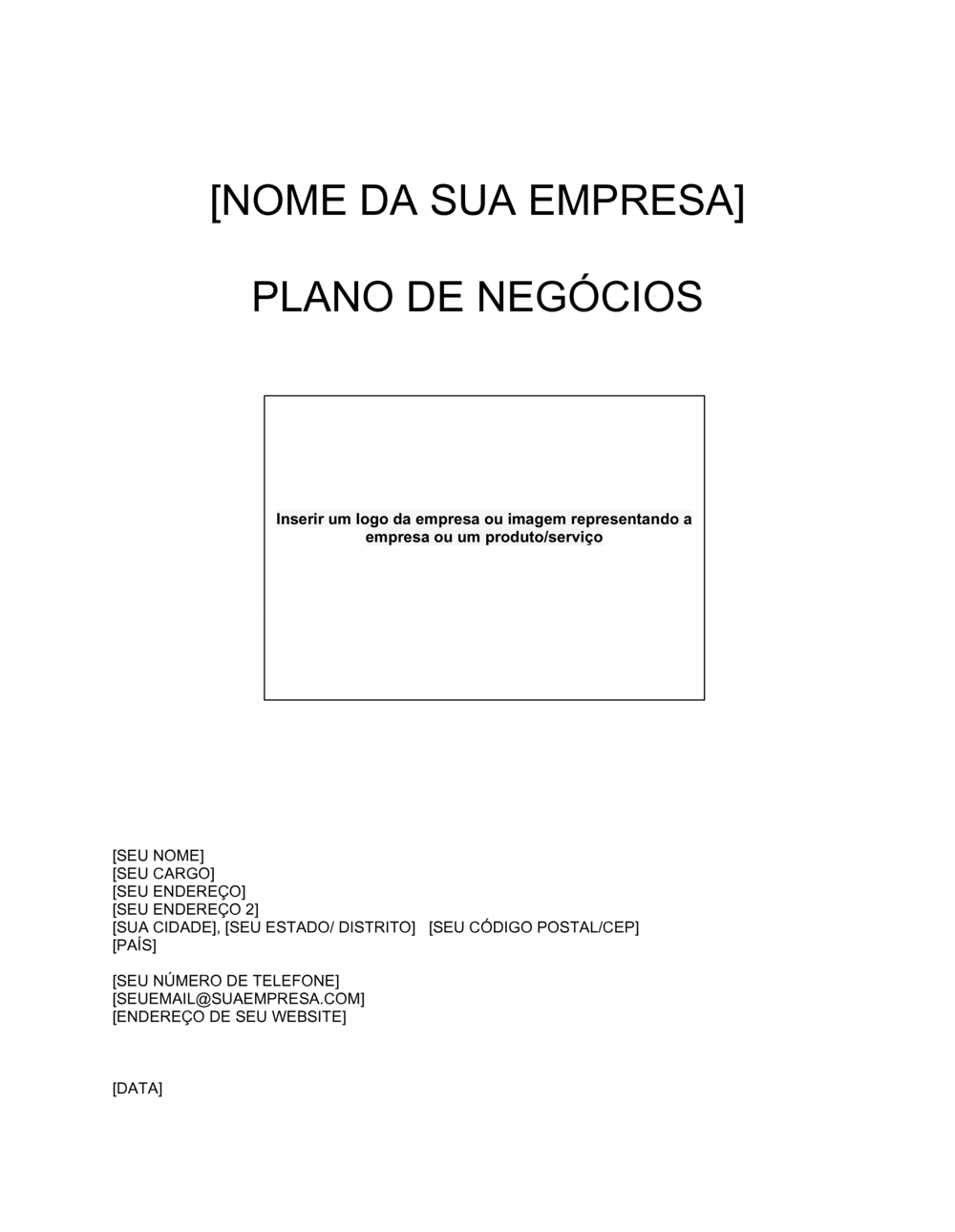 Business-in-a-Box's Plano de Negócios