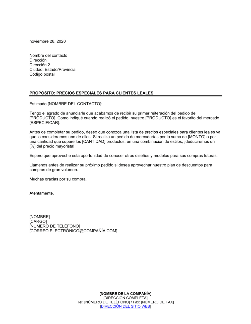 Business-in-a-Box's Política especial de precios para quienes compran reiteradas veces