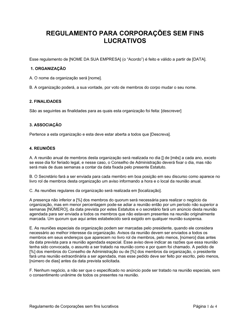 Business-in-a-Box's Por leis Não para Corporação Lucrativa