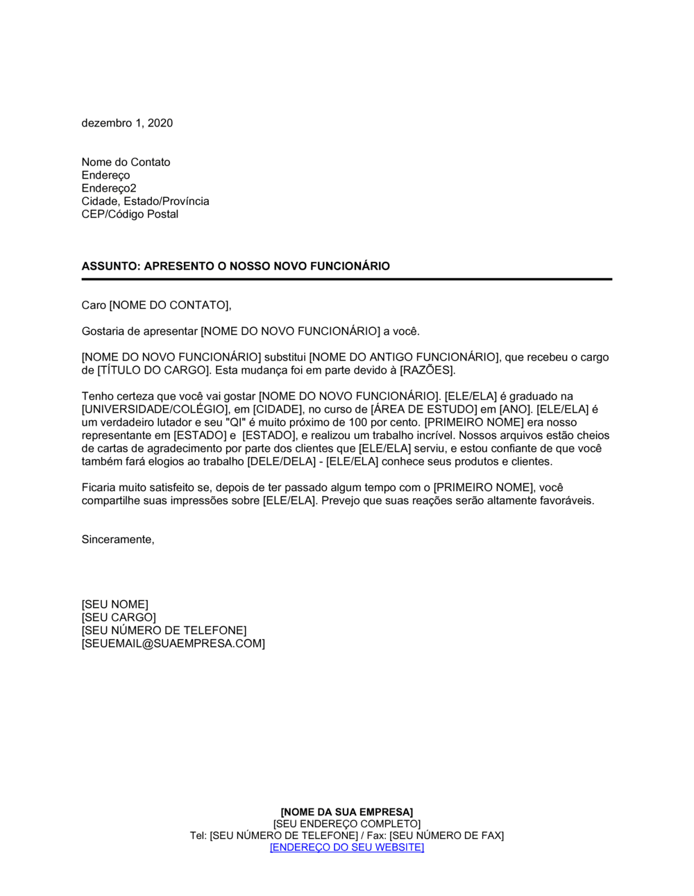 Business-in-a-Box's Posso Apresentar nosso Novo FUncionário à Você