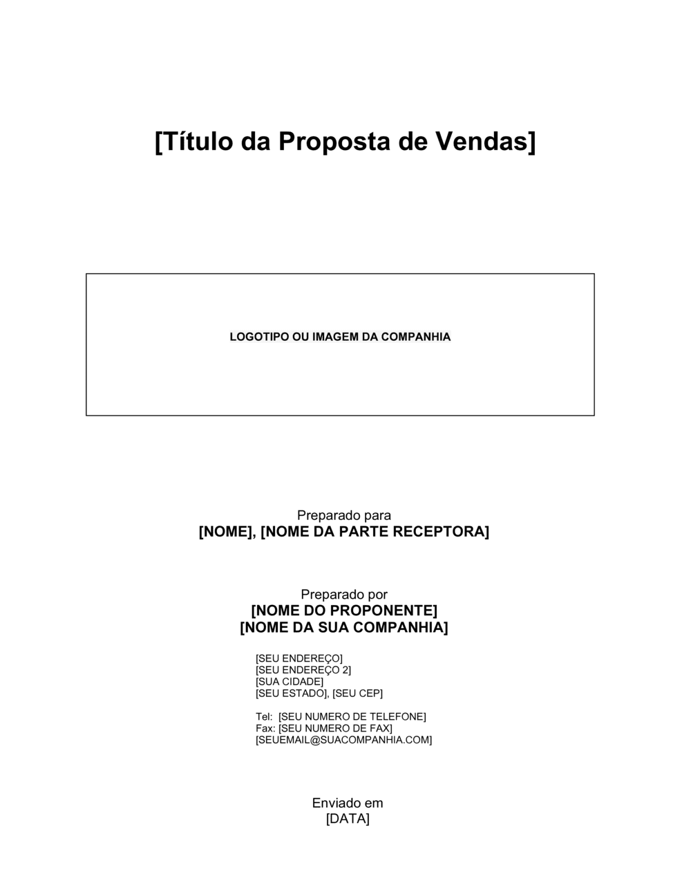 Business-in-a-Box's Proposta de Vendas