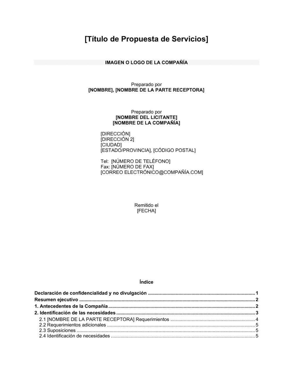 Business-in-a-Box's Propuesta de servicios