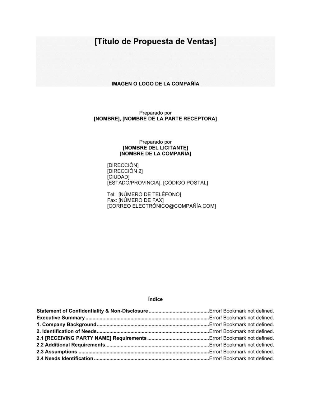 Business-in-a-Box's Propuesta de ventas