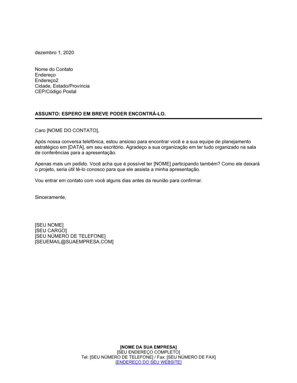 Business-in-a-Box's Quero me Reunir com Você