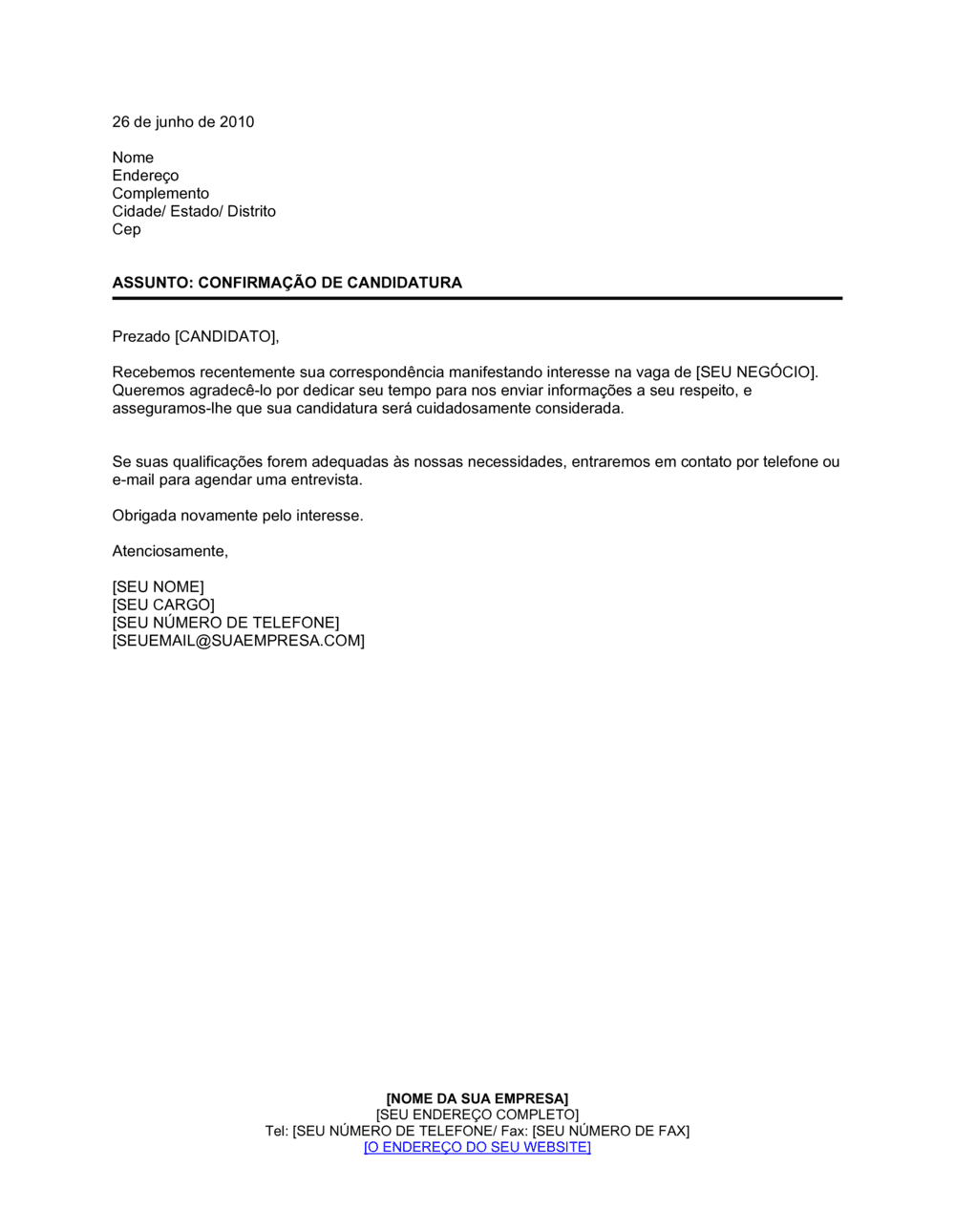 Business-in-a-Box's Reconhecimento de Aplicação