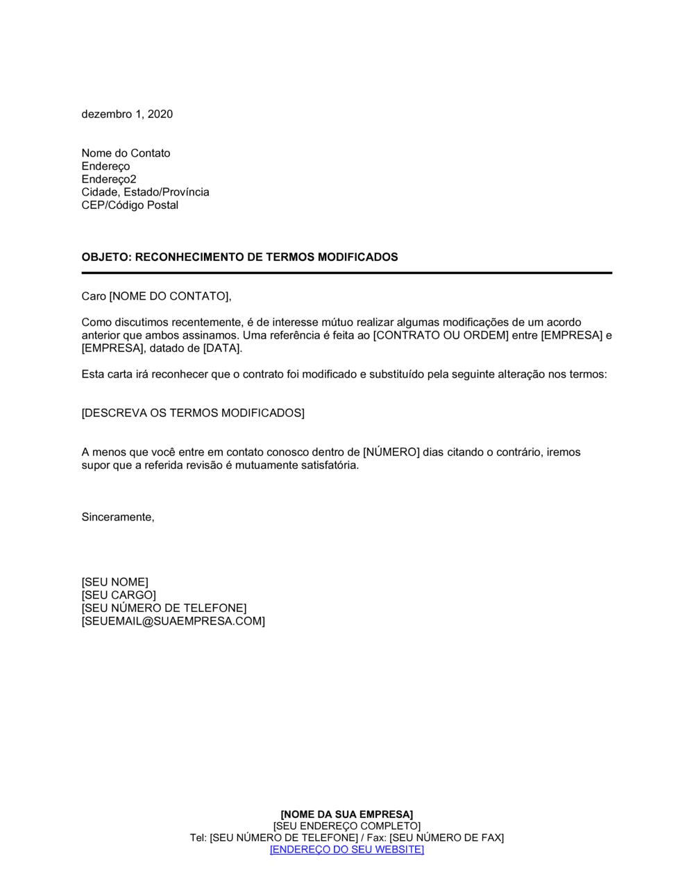 Business-in-a-Box's Reconhecimento de Termos Modificados