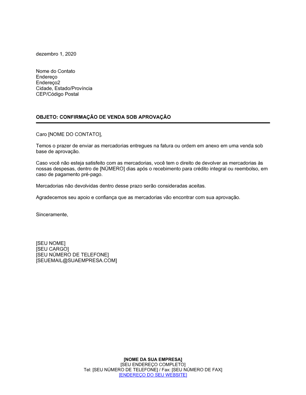 Business-in-a-Box's Reconhecimento de Venda sob Aprovação