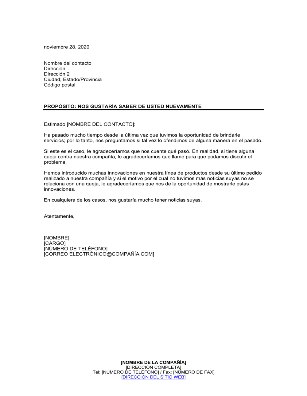 Recuperación de clientes, ventas de productos