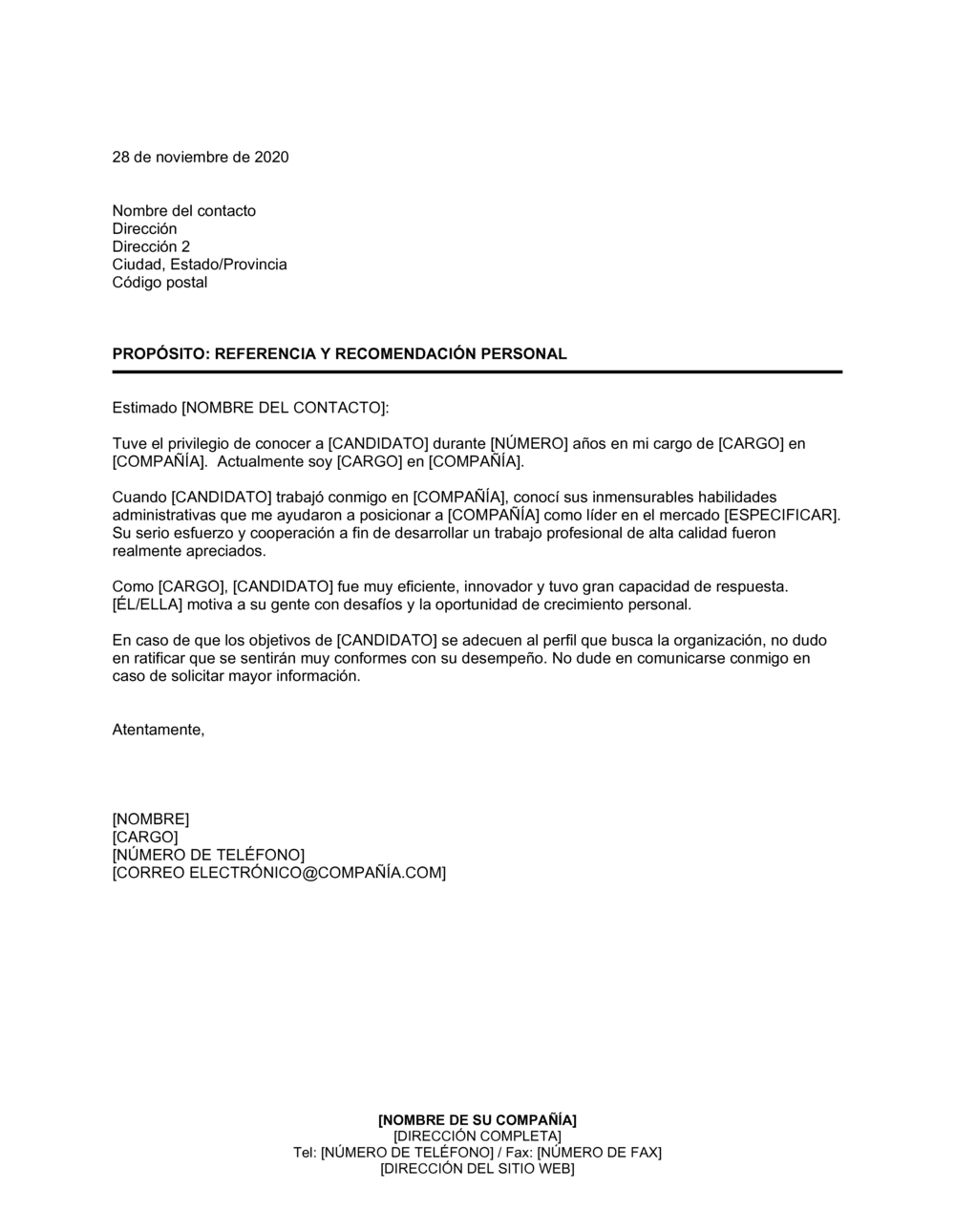 Business-in-a-Box's Referencia y recomendación personal