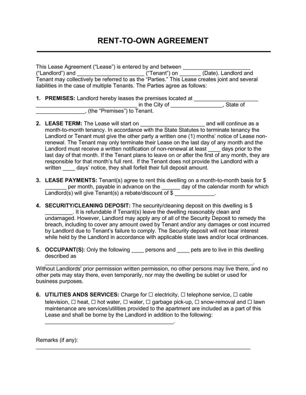 Discount Agreement Template