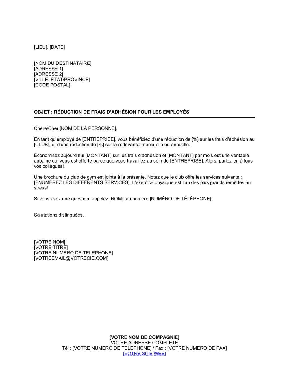 Business-in-a-Box's Réduction de frais d'adhésion pour les employés