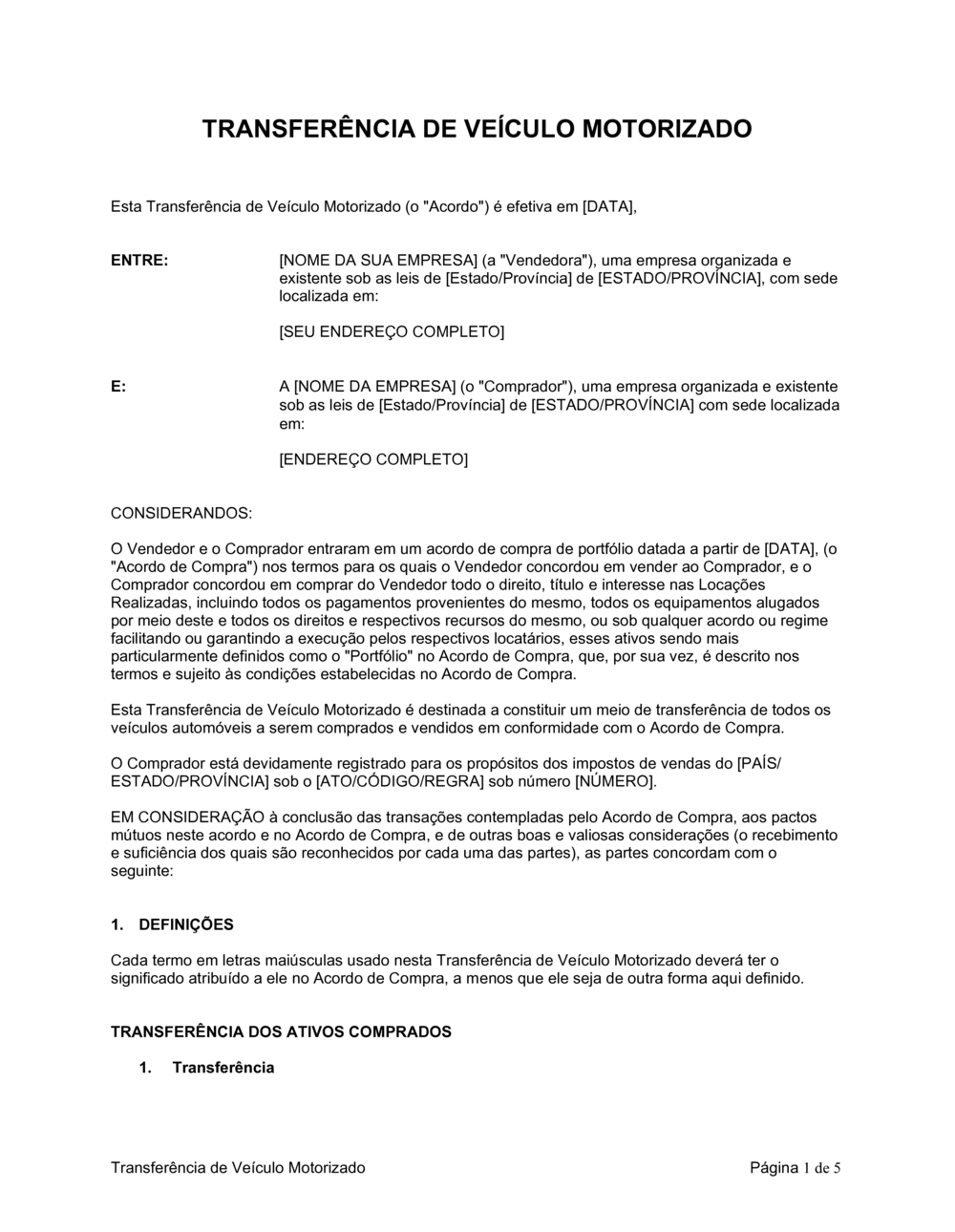 Business-in-a-Box's Transporte de Veículo Automotor
