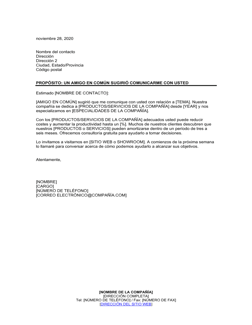 Business-in-a-Box's Un amigo en común sugirió comunicarme con usted