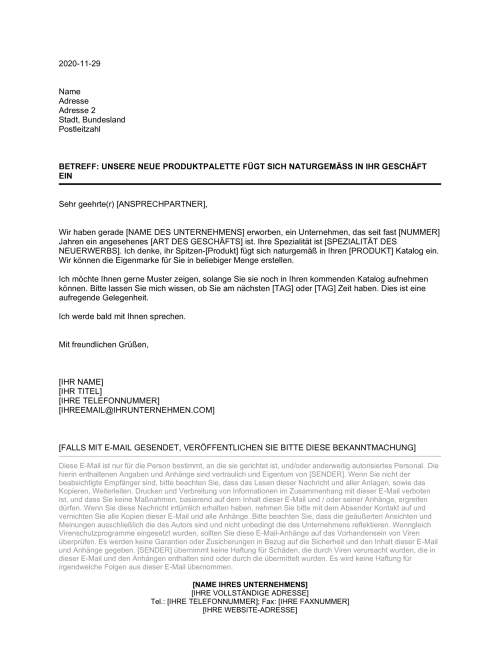 Business-in-a-Box's Unsere neue Produktpalette fügt sich naturgemäß in Ihr Geschäft ein