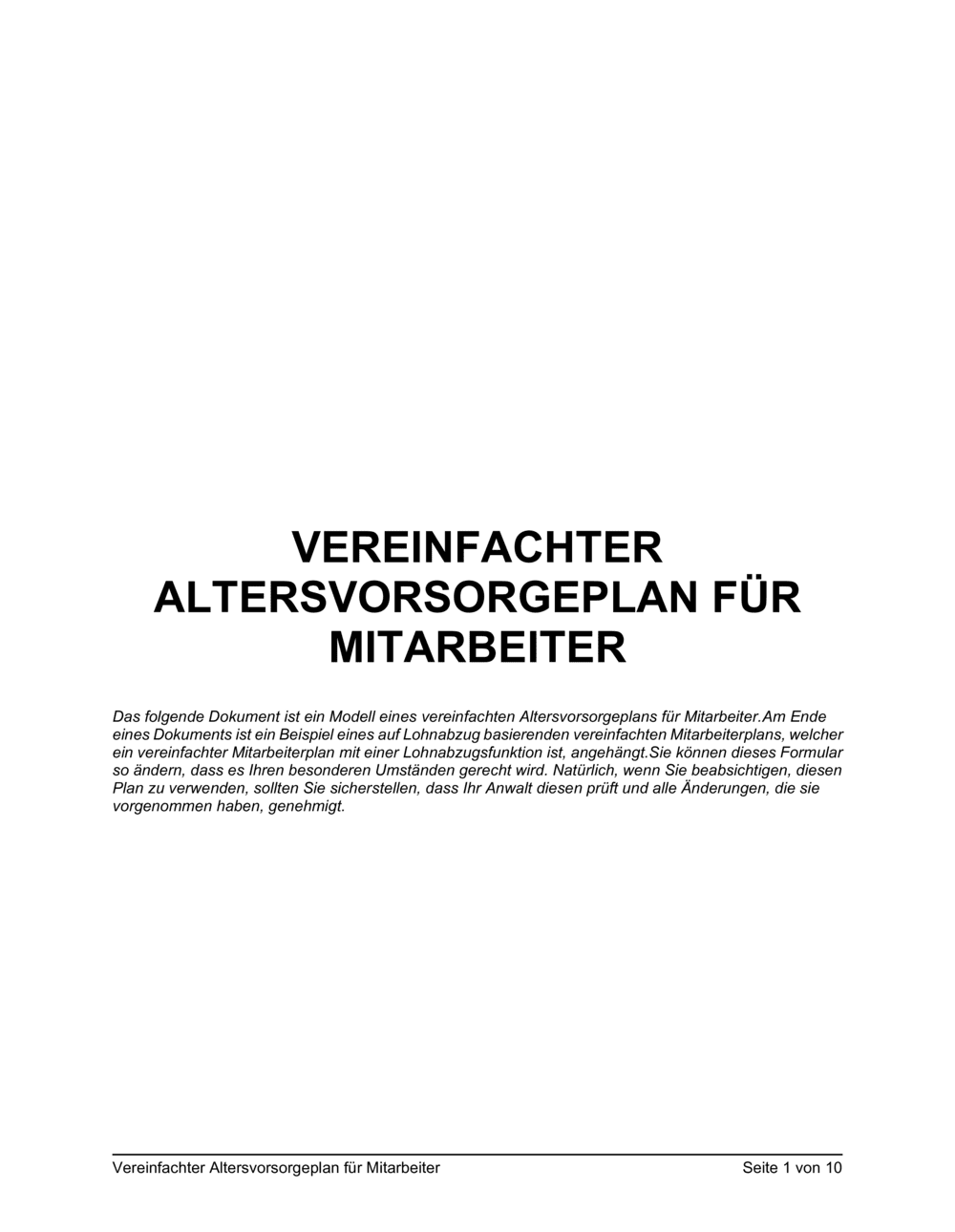 Business-in-a-Box's Vereinfachter Altersvorsorgeplan für Mitarbeiter