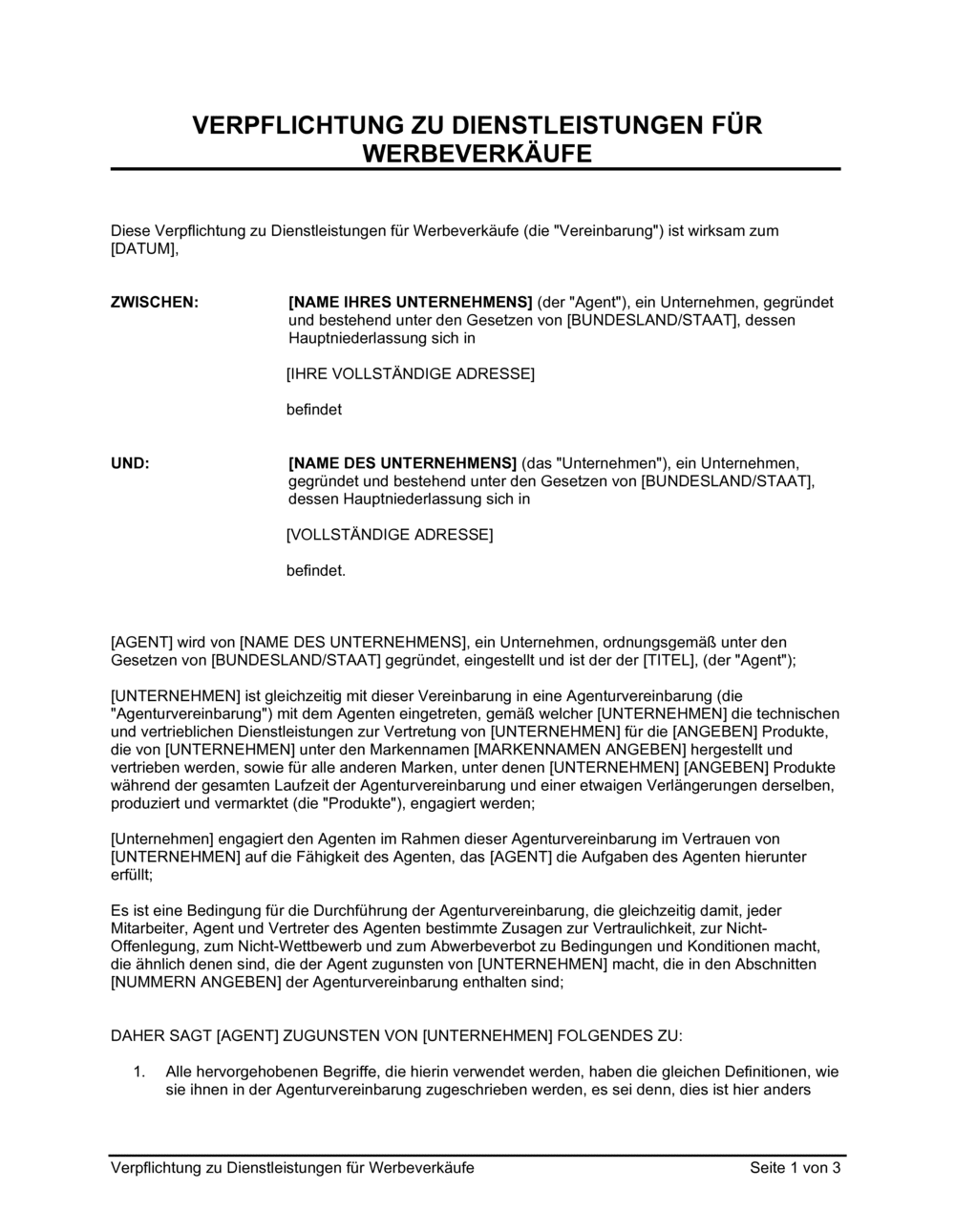 Business-in-a-Box's Verpflichtung zu Dienstleistungen für Werbeverkäufe