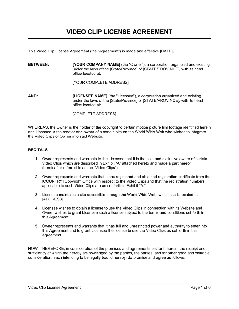 Film Production Agreement Template from templates.business-in-a-box.com