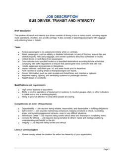 Business-in-a-Box's Bus Driver_Transit and Intercity Job Description Template