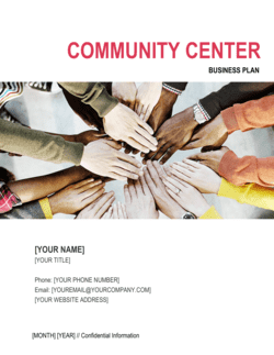 Business-in-a-Box's Community Center Business Plan Template