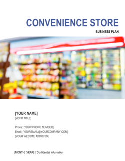 Business-in-a-Box's Convenience Store Business Plan Template
