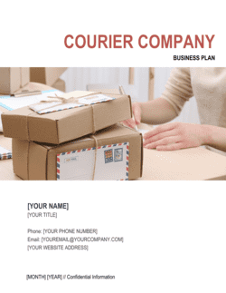 Business-in-a-Box's Courier Company Business Plan Template