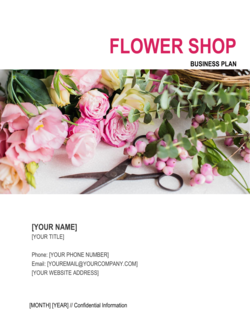 Business-in-a-Box's Flower Shop Business Plan Template
