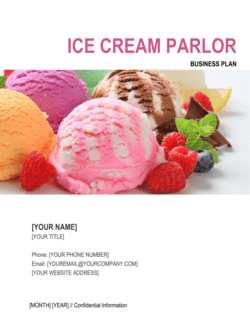 Business-in-a-Box's Ice Cream Parlor Business Plan Template