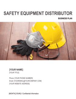 business plan for safety equipment