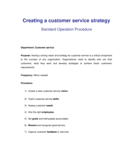 Business-in-a-Box's How to Creating a Customer Service Strategy