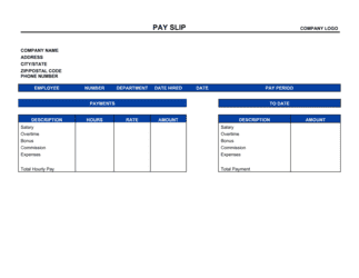 Business-in-a-Box's Payslip Template