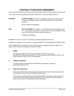 Business-in-a-Box's Contract Purchase Agreement_check Name Template