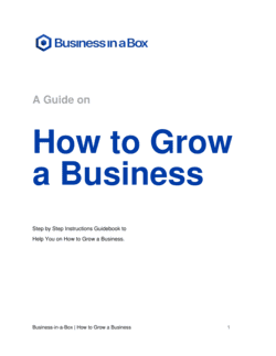 How To Grow A Business