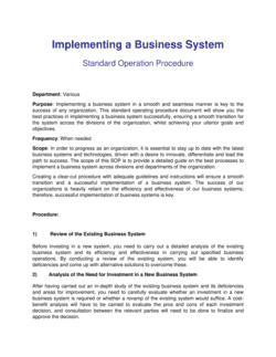 Business-in-a-Box's Implementing Business Systems Template