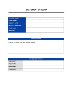Business-in-a-Box's Statement Of Work Template