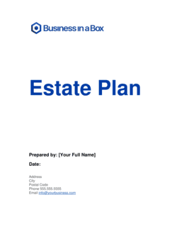 Estate Plan