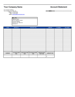 Business-in-a-Box's Accounts Receivable Template