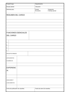 Business-in-a-Box's Formulario de notificación de vacantes
