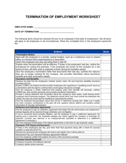 Business-in-a-Box's Worksheet_Termination of Employment Template