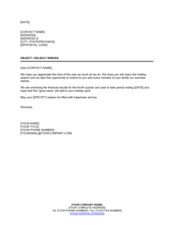 Business-in-a-Box's Letter to Stockholders_Holiday Template