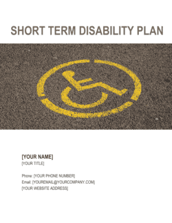 Business-in-a-Box's Disability Plan Short-Term Template
