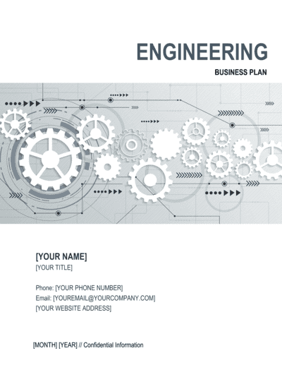 Business-in-a-Box's Engineering Business Plan Template