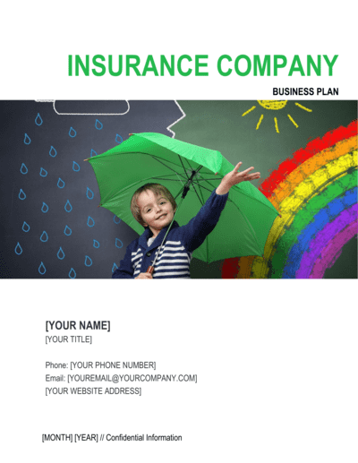 Business-in-a-Box's Insurance Company Business Plan Template