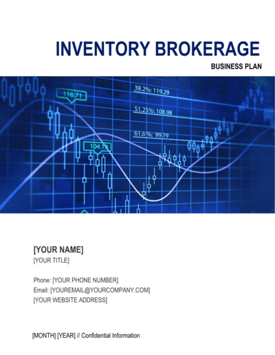 Business-in-a-Box's Inventory Brokerage Firm Business Plan Template