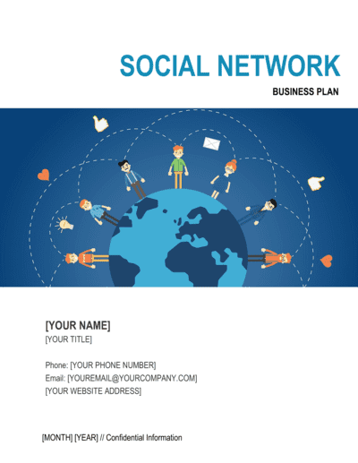 Business-in-a-Box's Social Network Business Plan Template