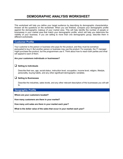 Business-in-a-Box's Worksheet_Demographic Analysis Template
