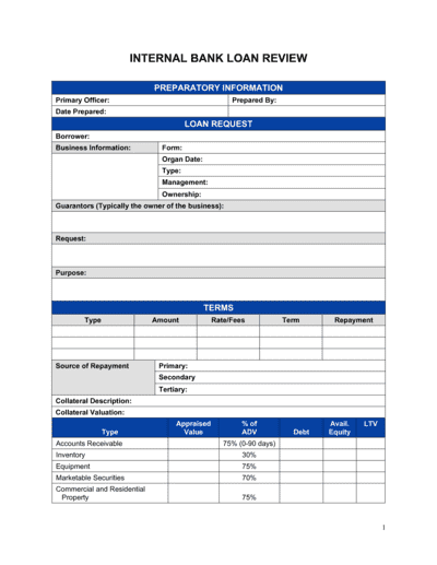 Business-in-a-Box's Bank Loan Application Form and Checklist Template