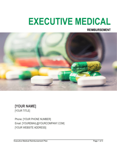 Business-in-a-Box's Executive Medical Reimbursement Plan Template